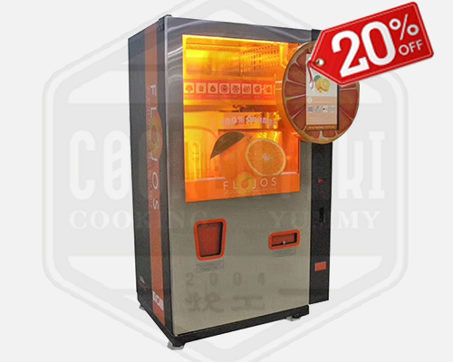 Shopping Mall 4-CH Automatic Juice Vending Machine